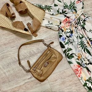 Nine West Bronze Mini Purse